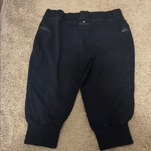 Adidas by Stella McCartney Black Cropped Pants - Picture 7 of 7